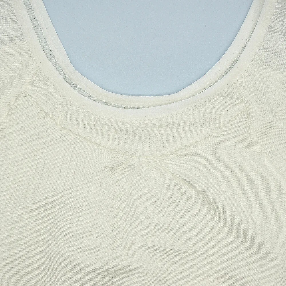 【annypepe】成長內衣二階 短版背心型 奧地利天絲 QQ 洞洞緹花-米色150～165 (成長型內衣 少女內衣)-細節圖4