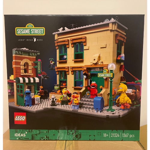 【絕版品】 LEGO 21324 芝麻街 全新未開封