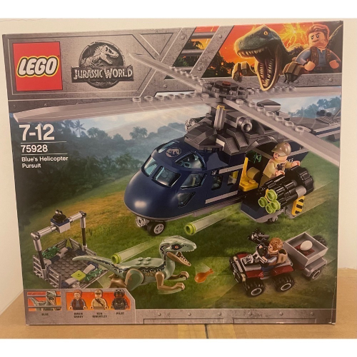 【絕版品】LEGO 75928 直升機追捕迅猛龍 全新未拆封