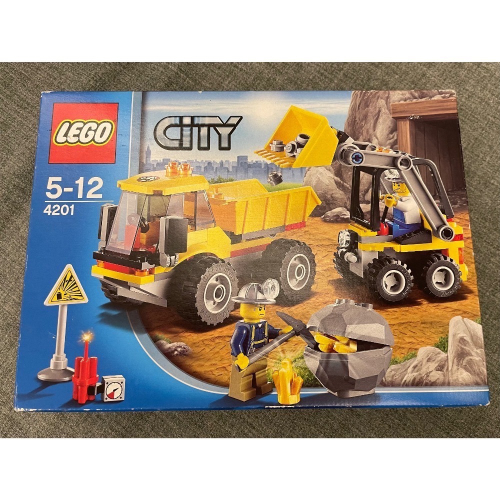 【絕版品】 LEGO 4201 樂高 採礦車與傾卸卡車 全新未拆封 城市系列
