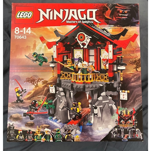 【絕版品】 LEGO 70643 伽瑪當復活神殿 全新未拆封 旋風忍者系列