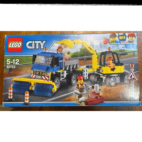 【絕版品】LEGO 60152 清掃機與挖土機 全新未拆封 城市系列