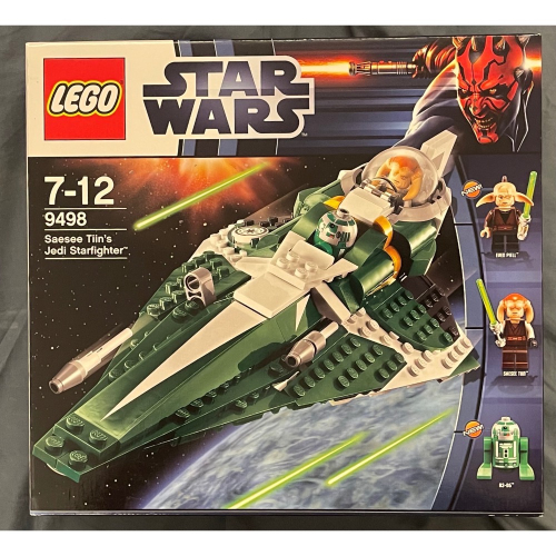 【絕版品】LEGO 9498 樂高 Saesee Tin’s Jedi Starfighter 全新未拆封