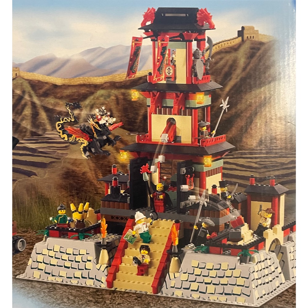 【絕版品】LEGO 7419 樂高 黃金飛龍城堡 全新未拆封-細節圖3