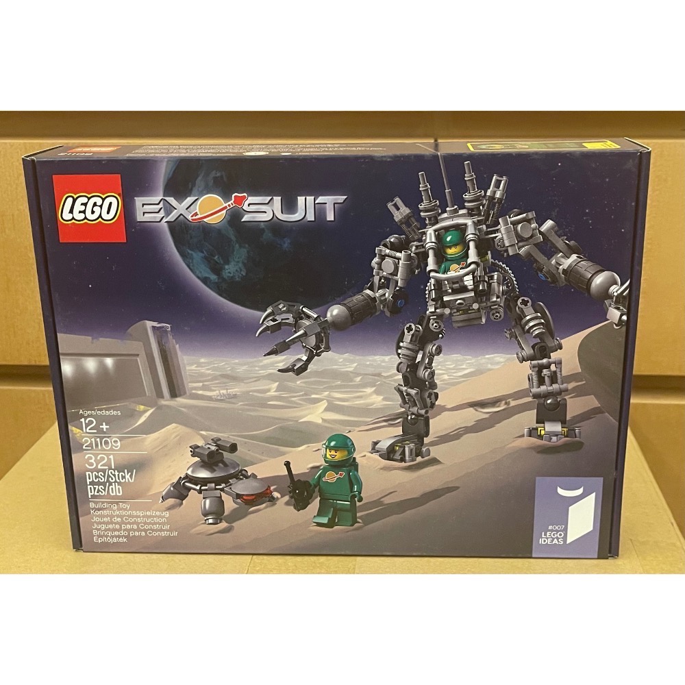 【絕版品】 LEGO 21109 Exo Suit 太空機甲 綠色太空人 樂高 全新未拆封