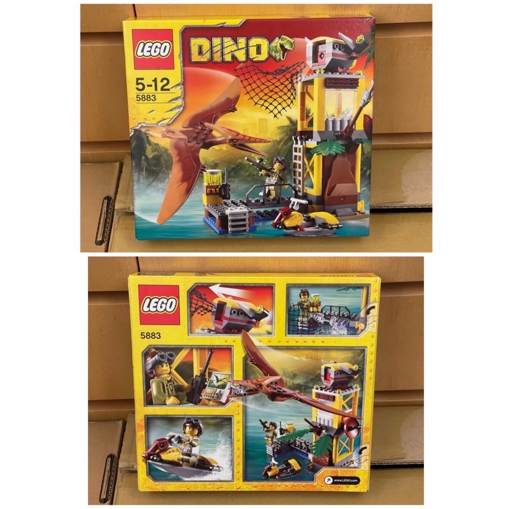 【絕版品】 LEGO 5882 5883 5884 5885 5886 5887 5888 Dino系列 全新未拆封-細節圖7