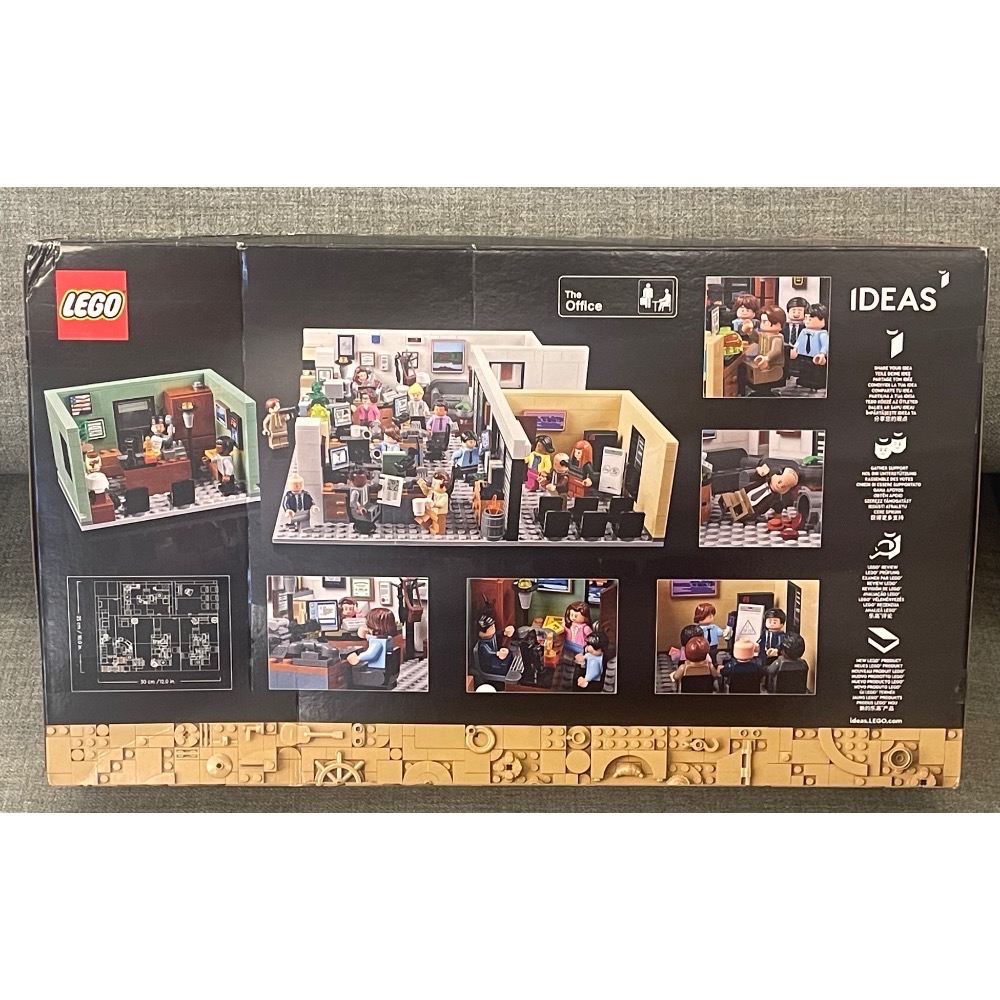 【絕版品】 LEGO 21336 辦公室瘋雲 樂高 全新未拆封 IDEAS系列-細節圖2