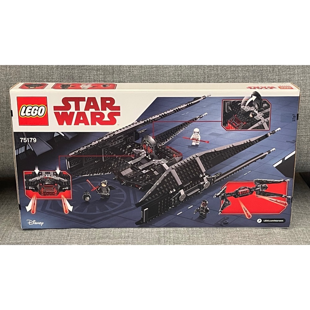 【絕版品】 LEGO 75179 凱羅忍鈦戰機 樂高 全新未拆封 星際大戰系列-細節圖2
