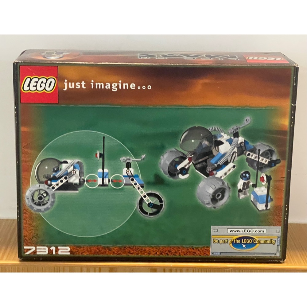 【絕版品】 LEGO 7312 T-3 Trike 樂高 全新未拆封 火星任務系列-細節圖2