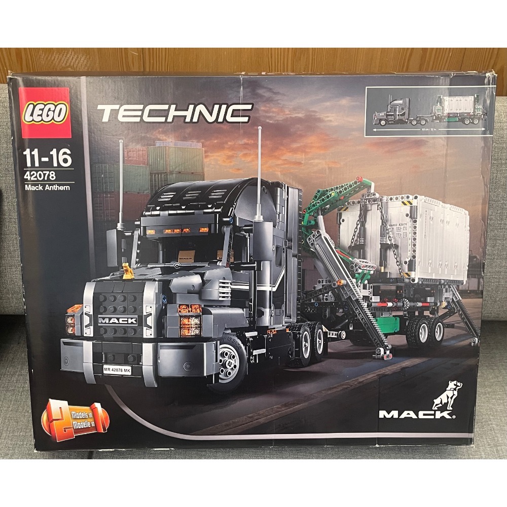 【絕版品】 LEGO 42078 麥克卡車 Mack Anthem 全新未拆封 科技系列 - 小飛機LEGO - iOPEN Mall