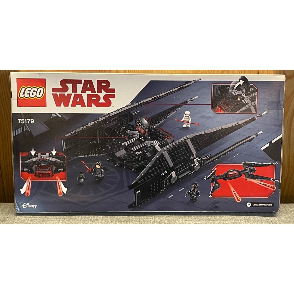 【絕版品】 LEGO 75179 凱羅忍鈦戰機 樂高 全新未拆封 星際大戰系列-細節圖2