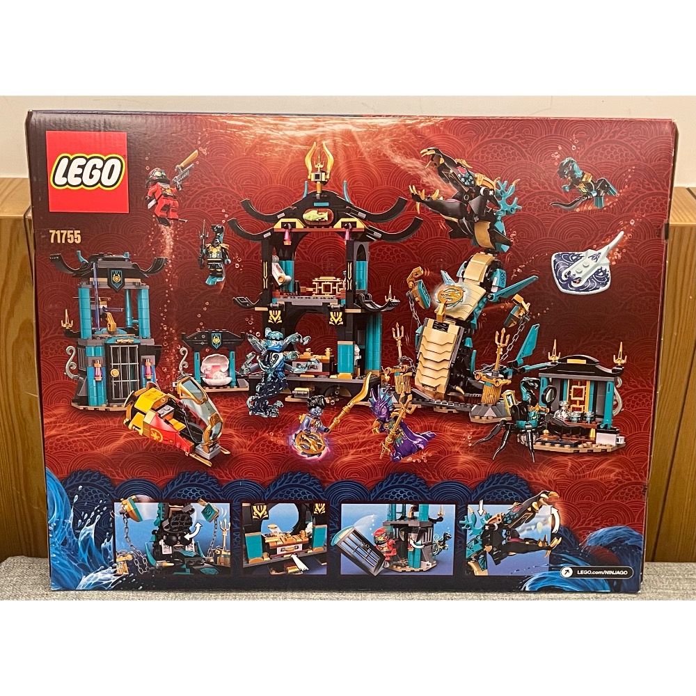 【絕版品】 LEGO 71755 無盡海神廟 樂高 全新未拆封 旋風忍者系列-細節圖2