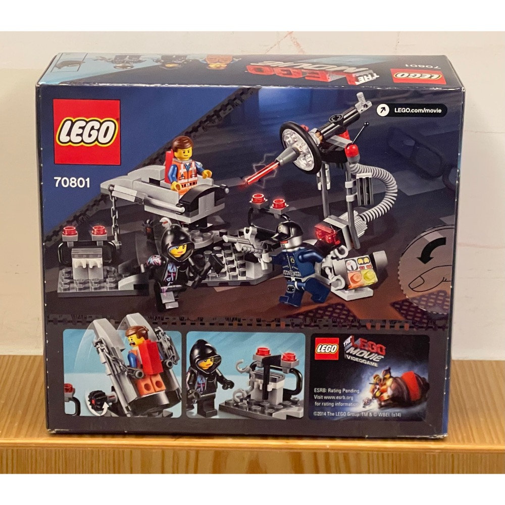 【絕版品】 LEGO 70801 Melting Room 樂高 全新未拆封 樂高玩電影系列-細節圖2