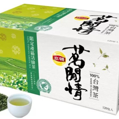 立頓 茗閒情台灣茶 活綠茶三角茶包 2.5公克 X 120包