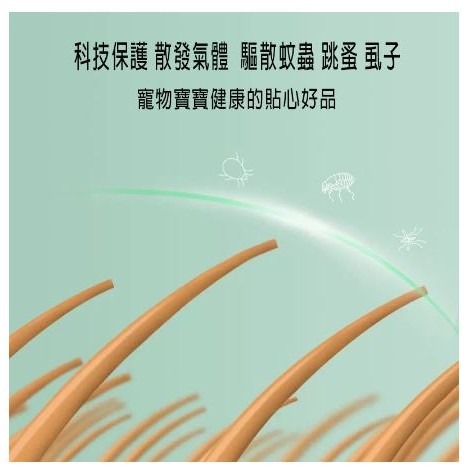 除蚤項圈 防蚤項圈 跳蚤項圈 驅蟲項圈 夏季除蚤 狗項圈 夏日必備 可剪裁【台灣現貨】-細節圖4