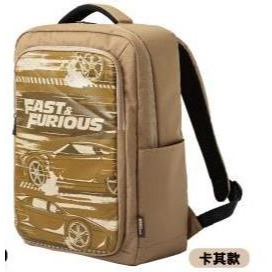 時尚雙肩後背包 卡其款