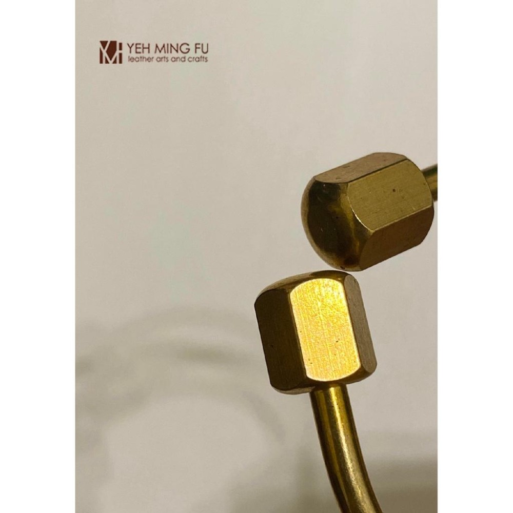*銅製*【造型鑰匙環】環釦 / DIY / 拼布 /皮革《葉明福皮革創作工房》特價$60-細節圖3