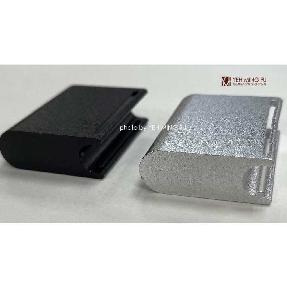 鋁製【皮革邊緣打磨塊+送砂紙】砂紙固定/手工皮具打磨器/打磨塊/皮邊打磨棒/皮邊平整工具《葉明福皮革創作工房》-細節圖4