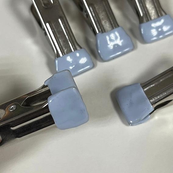 【不鏽鋼皮革固定夾-5入】強力夾/菜單夾/貼合固定夾/防傷夾《葉明福皮革創作工房》-細節圖5