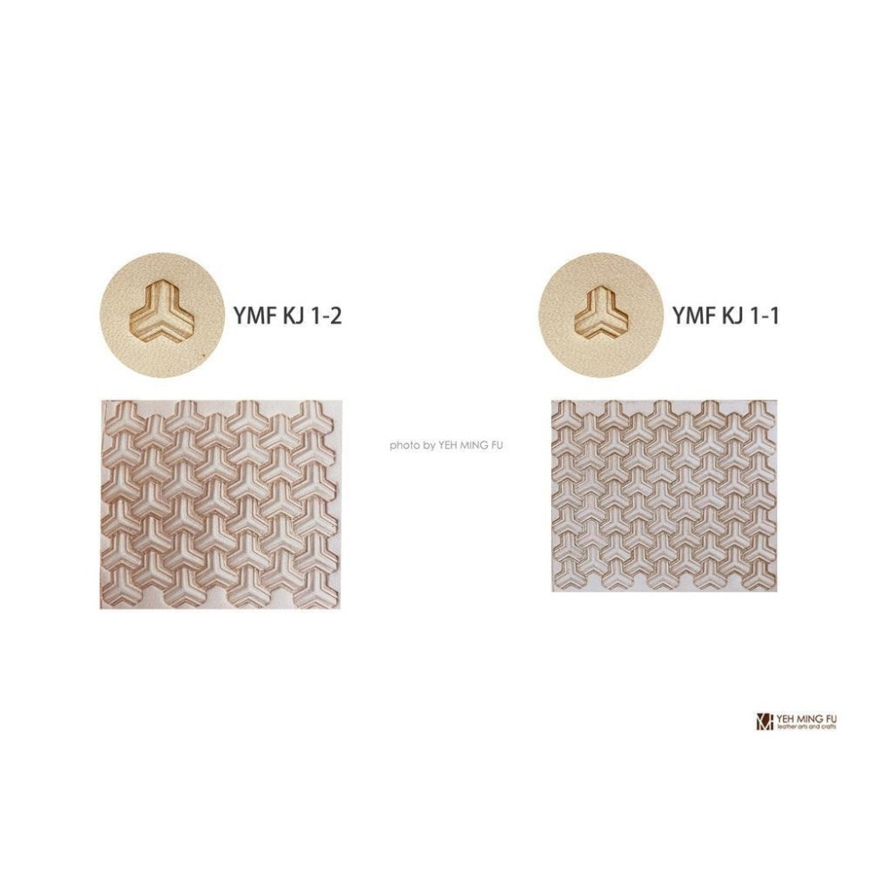 【YMF不鏽鋼印花工具】皮雕工具/編織印花/皮雕印花工具《葉明福皮革創作工房》-細節圖4
