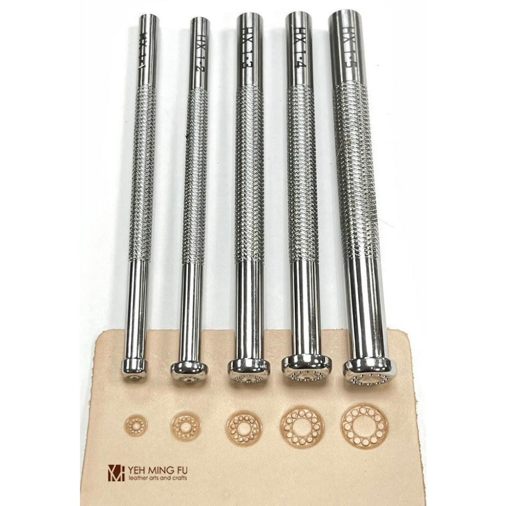 【YMF不鏽鋼印花工具】皮雕工具/編織印花/皮雕印花工具《葉明福皮革創作工房》-細節圖5