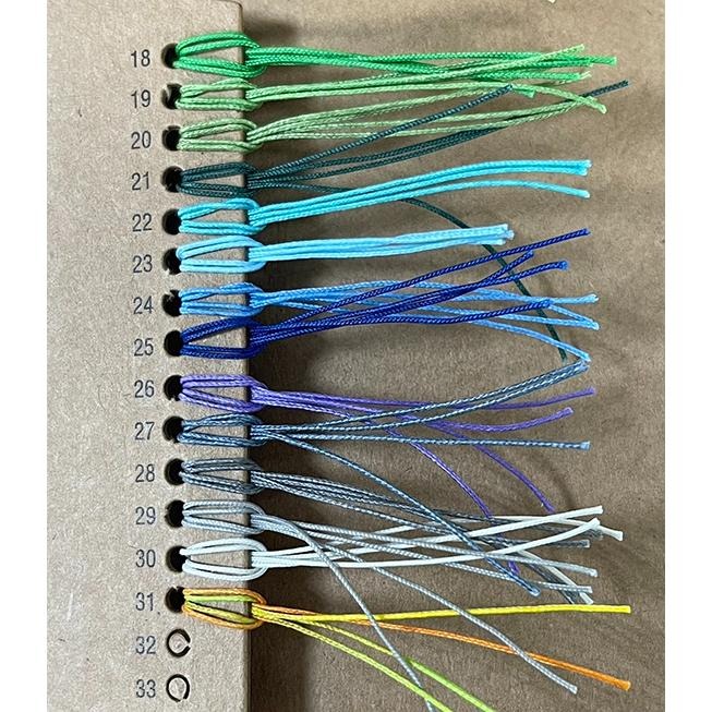 單顆【YMF編織尼龍線，線徑0.6mm，長度80公尺】尼龍線/皮革手縫線《葉明福皮革創作工房》-細節圖3