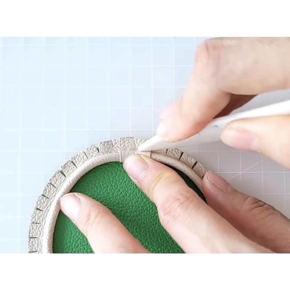 【牛骨刀】 修邊/塑型/整形/摺紙《葉明福皮革創作工房》-細節圖4