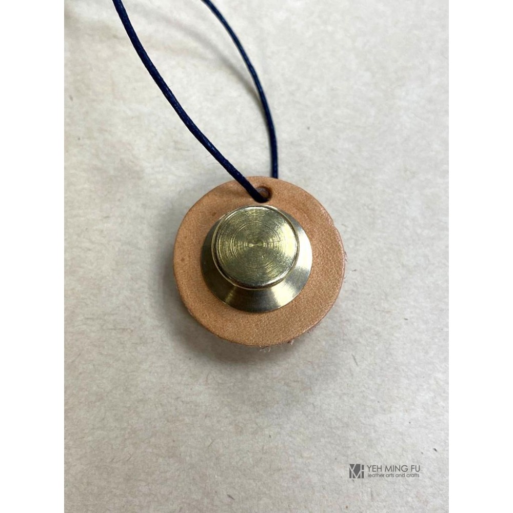 【黃銅子母彈簧釦】《葉明福皮革創作工房》-細節圖4