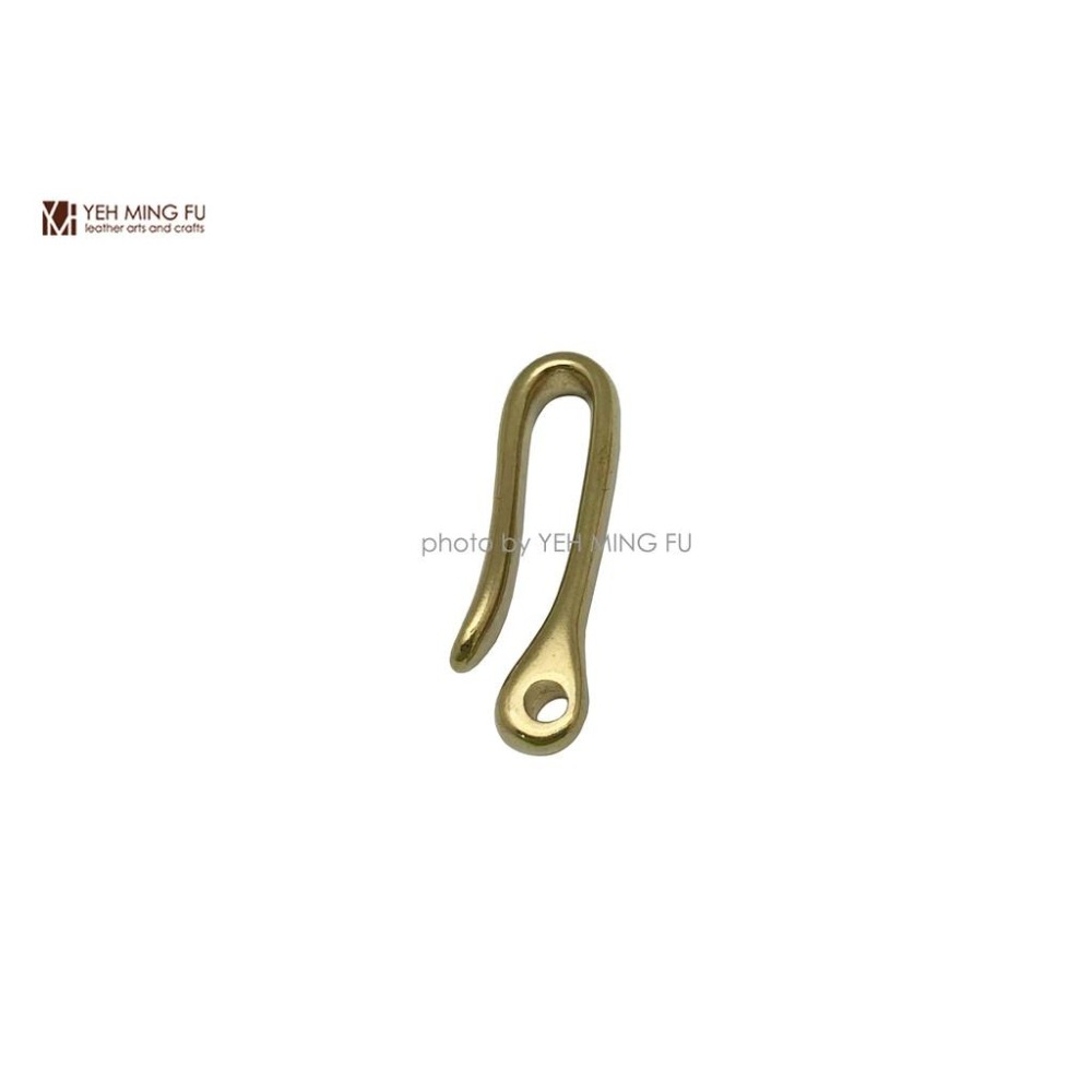 *銅製【皮帶掛勾-任選一尺寸】《葉明福皮革創作工房》-細節圖5