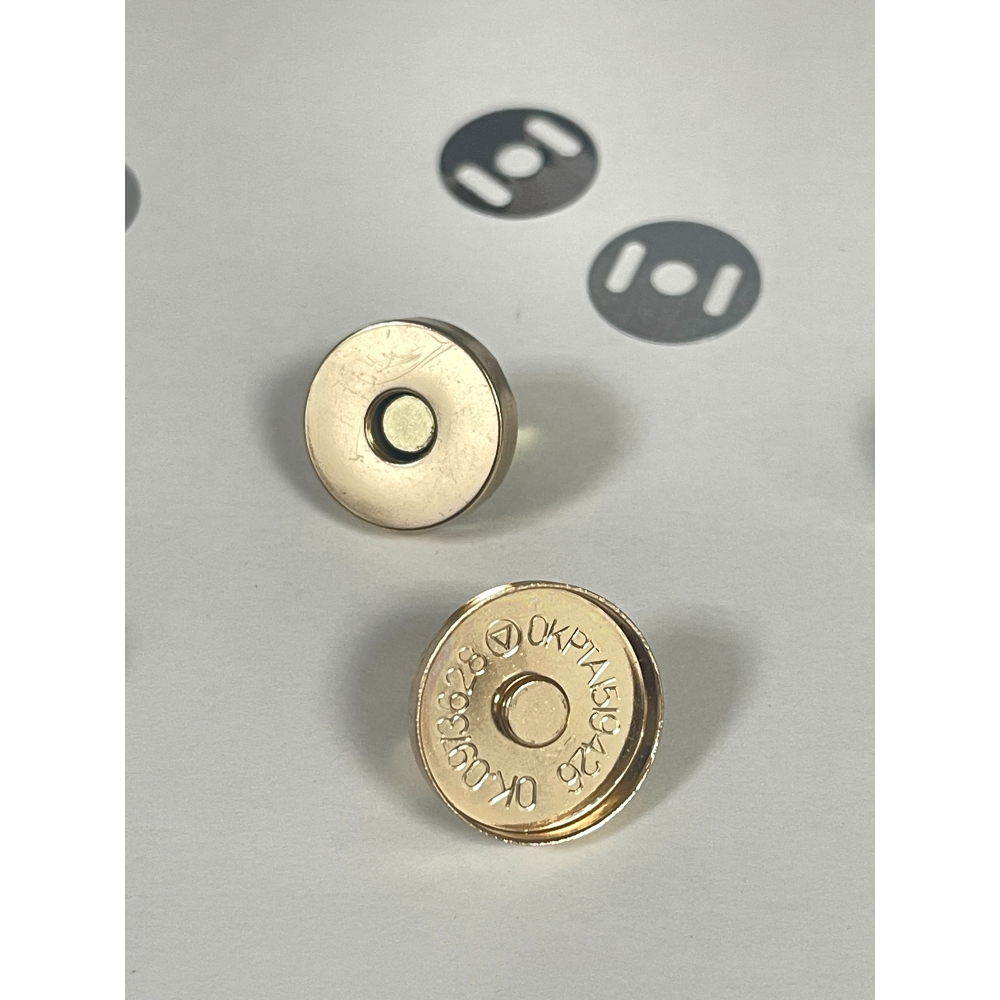 【18mm雙腳全蓋磁釦-任選一色】蓋式磁扣/全蓋磁扣/強力磁鐵/插式磁扣/強力磁扣/皮革皮雕材料《葉明福皮革創作工房》-細節圖5