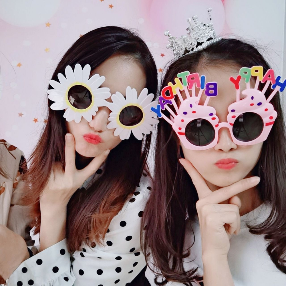 生日眼鏡 搞怪KUSO😎台灣現貨😎生日眼鏡 慶生道具 生日道具 生日髮箍 造型眼鏡 生日 生日快樂 生日帽 慶生-細節圖8