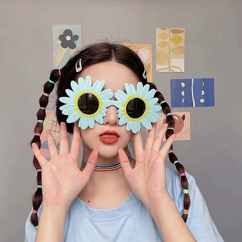 小雛菊馬卡龍藍