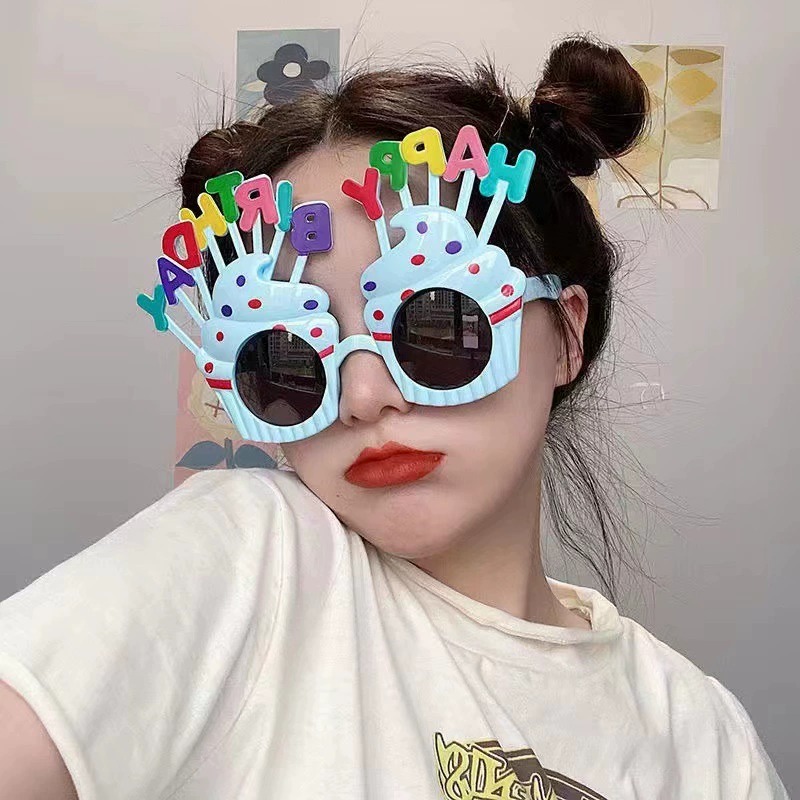 生日眼鏡 搞怪KUSO😎台灣現貨😎生日眼鏡 慶生道具 生日道具 生日髮箍 造型眼鏡 生日 生日快樂 生日帽 慶生-規格圖11