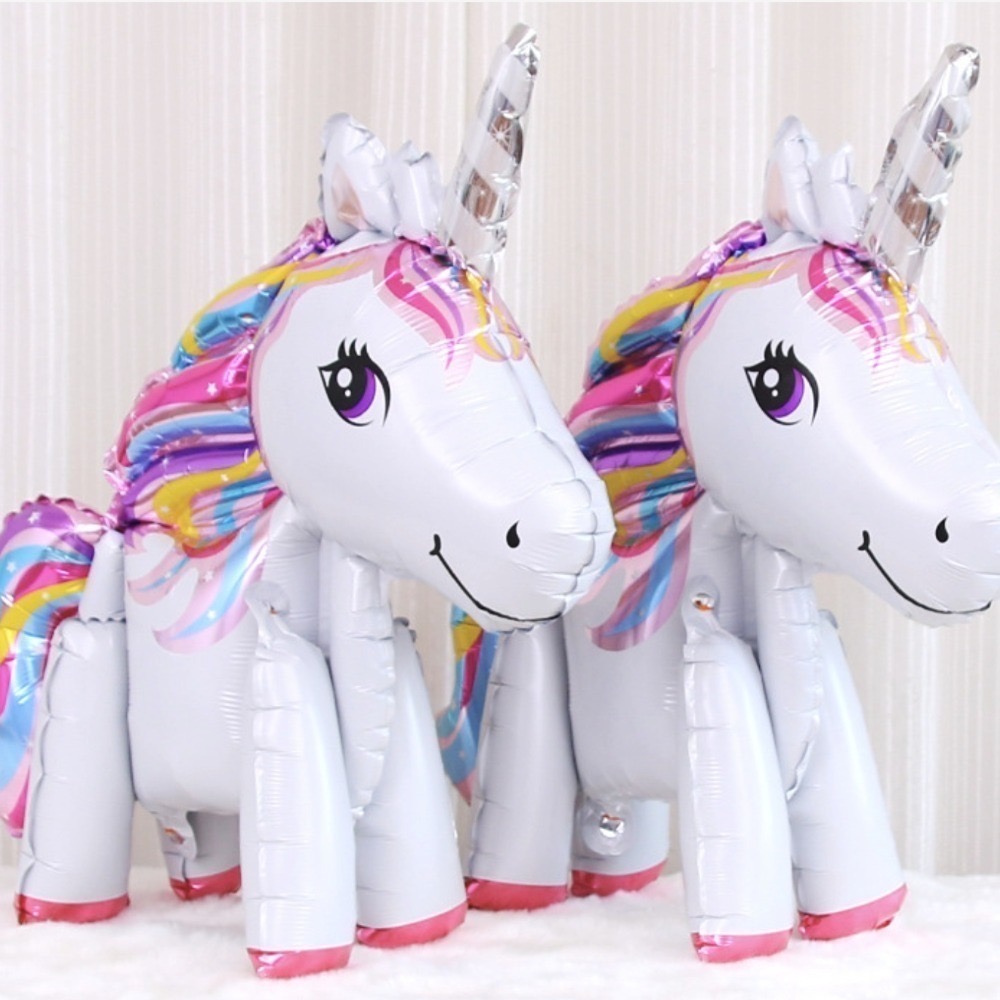 獨角獸站立氣球🎊24小時出貨🎊4D飛天馬氣球 生日佈置立體組裝氣球 生日禮物派對慶生舞會佈置 儀式道具氣氛聖誕節拍照-細節圖10