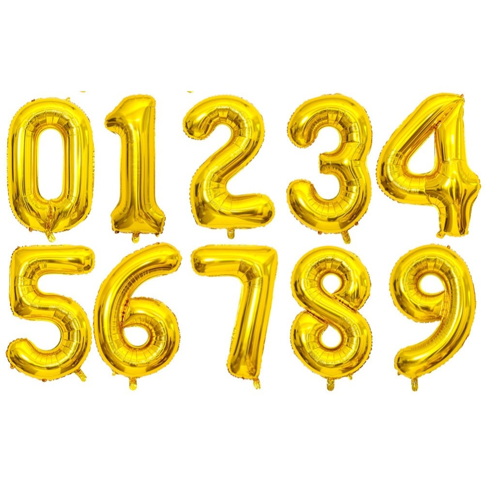 生日氣球 超大數字氣球🎊台灣現貨🎊40吋 金 銀 玫瑰 生日佈置 生日禮物 網紅慶生舞會佈置 情人節告白求婚結婚-細節圖5
