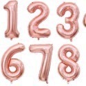 生日氣球 超大數字氣球🎊台灣現貨🎊40吋 金 銀 玫瑰 生日佈置 生日禮物 網紅慶生舞會佈置 情人節告白求婚結婚-規格圖11