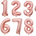 生日氣球 超大數字氣球🎊台灣現貨🎊40吋 金 銀 玫瑰 生日佈置 生日禮物 網紅慶生舞會佈置 情人節告白求婚結婚儀式-規格圖11