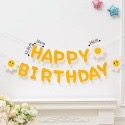 小雛菊氣球 小雛菊拉旗🎊台灣現貨🎊生日佈置 小花笑臉氣球 太陽花鋁箔 森林系 生日氣球 慶生佈置 派對必備造型 儀式-規格圖11
