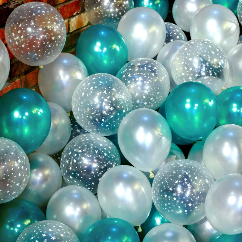 乳膠氣球 滿天星氣球🎊台灣現貨🎊透明星星 金屬氣球 復古氣球 生日慶生派對 婚房 新房 慶生舞會佈置 婚禮儀式道具-細節圖6