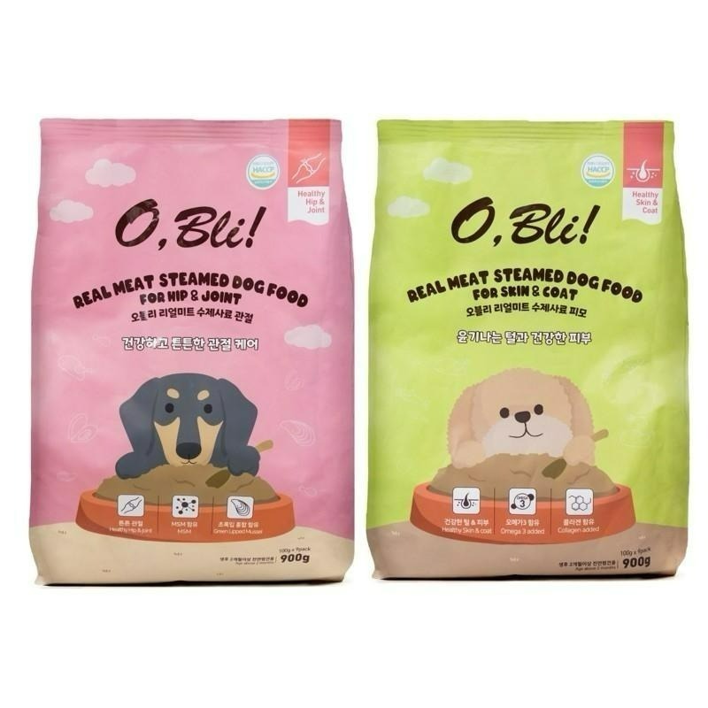 ✨【168汪喵】✨噢，比利! 韓國 頂級機能軟飼料  900g 關節 皮毛 狗飼料 高齡犬-規格圖3