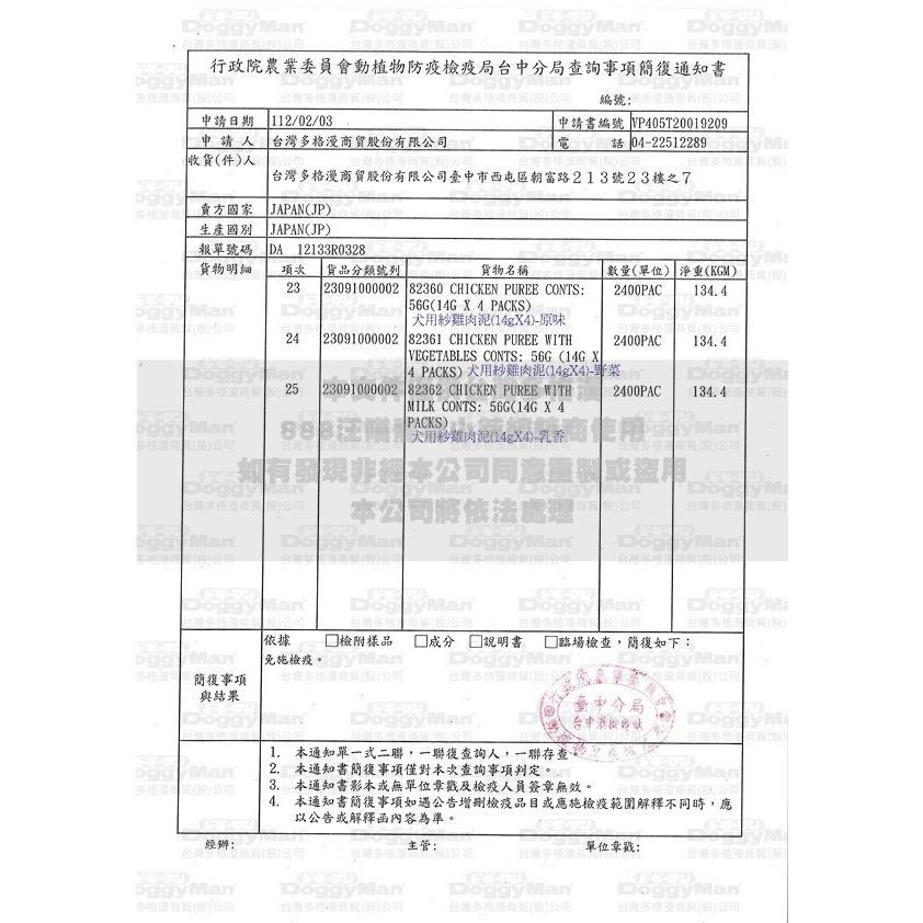✨【168汪喵】✨DoggyMan 犬用紗雞肉泥 紗肉泥 犬肉泥 小動物 寵物肉泥 雞肉泥 14g*4-細節圖4