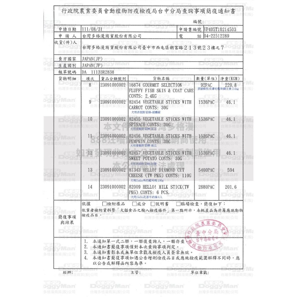 ✨【168汪喵】✨ DoggyMan 犬用香脆野菜棒 日本製 狗餅乾 狗零食-細節圖4