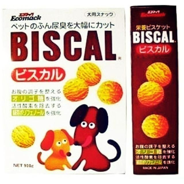 ✨【168汪喵】✨日本現代 BISCAL 必吃客 狗用除臭餅乾 170g/300g/900g 狗零食 狗餅乾 除尿臭便臭