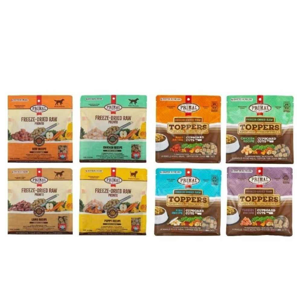 ✨【168汪喵】 primal 派莫 原獵生食 犬貓用凍乾即食塊99g/198g 凍乾零食  無穀 佐食凍乾 【狗零食】-細節圖9