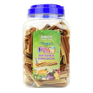 ✨【168汪喵】✨ 【健康時刻】 雙機能 Plus 螺旋多效潔牙骨 1350g 桶裝 【潔牙骨】-規格圖2