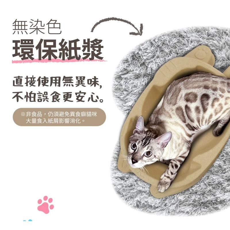 ✨【168汪喵】✨ 【Q-PET】呼嚕環保紙貓窩 【貓窩】 貓窩 台灣製 現貨-細節圖3