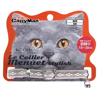 ✨【168汪喵】✨CattyMan 優雅貓項圈美廉款【貓項圈】貓用項圈 安全項圈-規格圖8