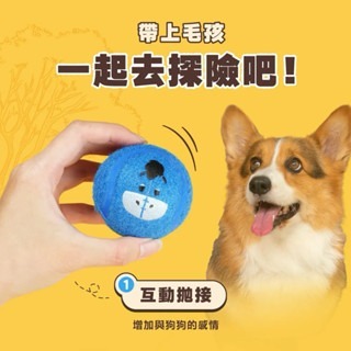 ✨【168汪喵】✨ 汪喵星球 聯名款 小熊維尼系列 狗狗彈力球/啾啾球 一組3顆-細節圖5