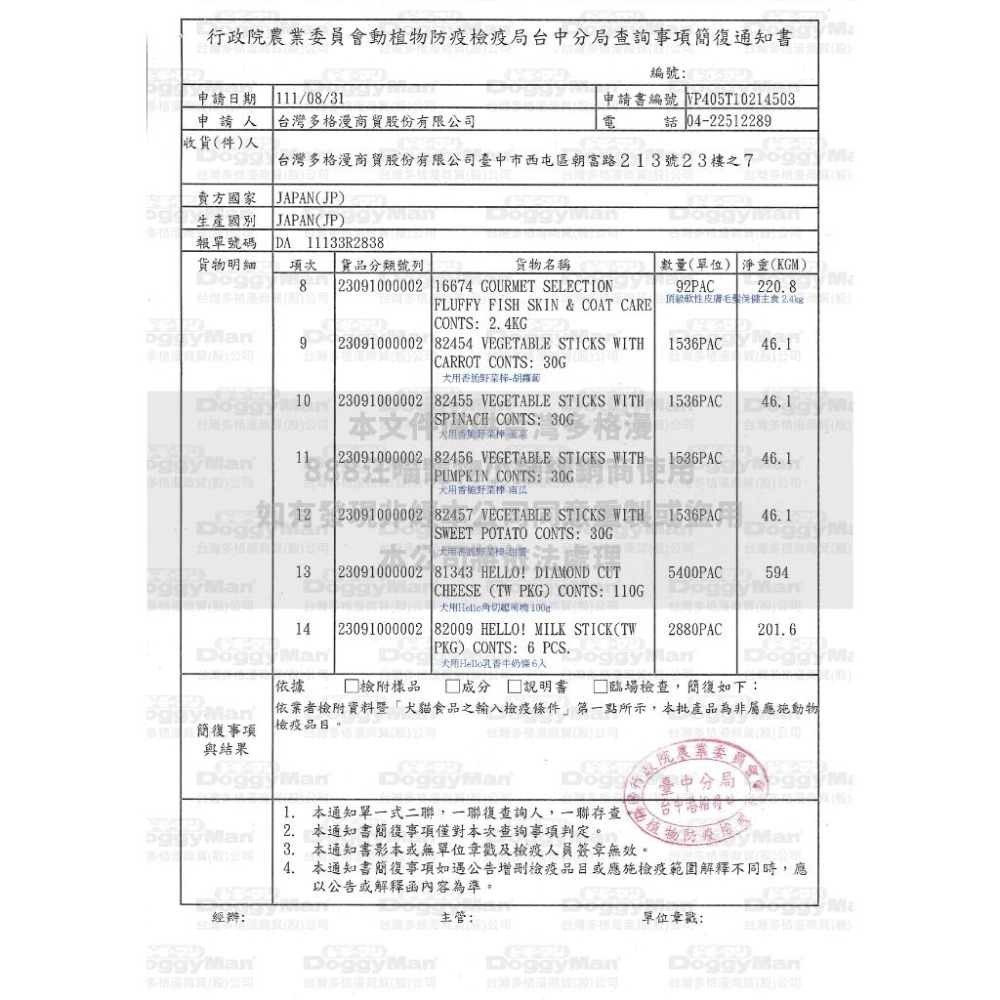 ✨【168汪喵】✨DoggyMan 犬用香脆野菜棒 日本製 【狗餅乾 】【狗零食】-細節圖2