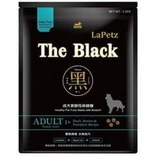 ✨【168汪喵】✨ 樂倍The Black 黑酵母犬糧/幼母犬/成犬/熟齡犬/免疫照護/皮毛照護/蟲蛋白/1.5/5kg-規格圖2